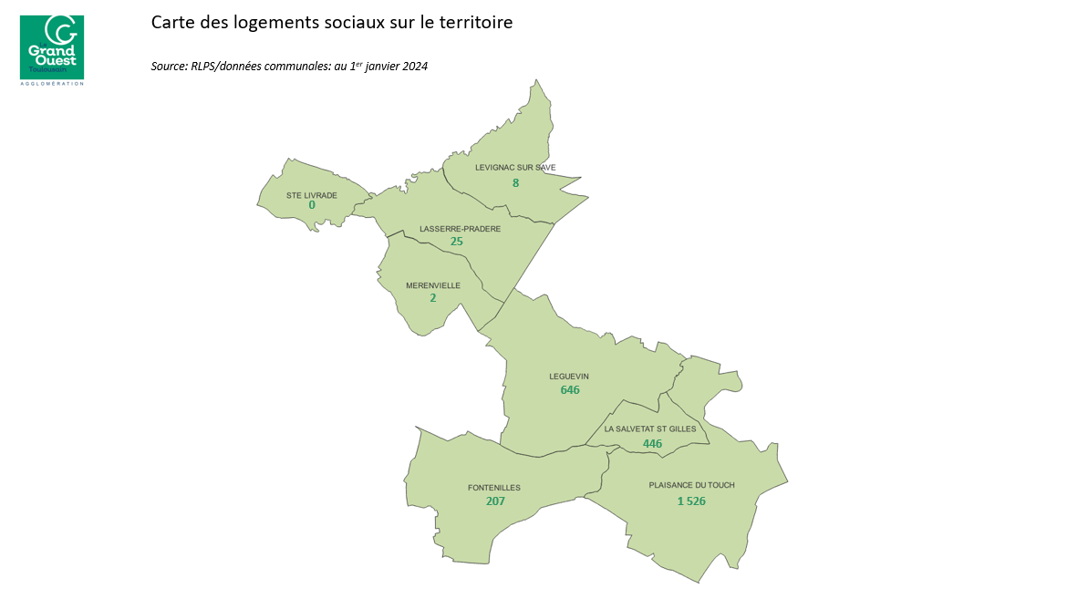 Carte logements sociaux 2023