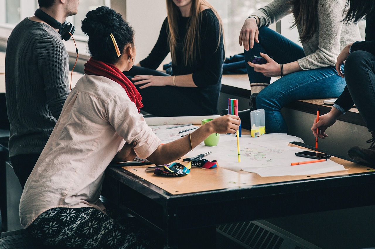 Un atelier de présentation d'un projet